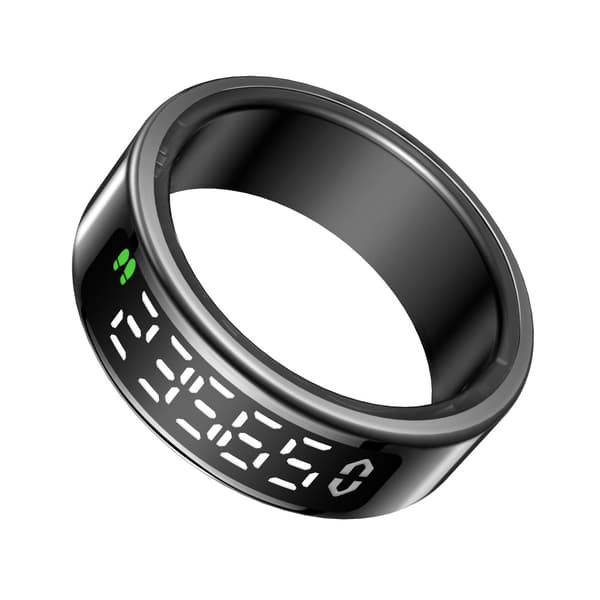 INF Smart Ring Svart med helseovervåking 14
