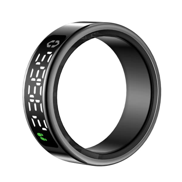 INF Smart Ring Svart med helseovervåking 14