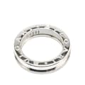 Miniatyrbillede 4 af 5: Pre-owned Bvlgari 18K White Gold B.Zero1 One Band Ring Silver