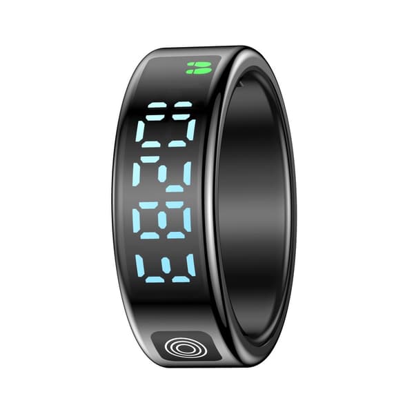 INF Smart Ring: Din ultimate helse- og fitnessovervåker Sort 11