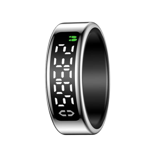 INF Smart ring med hälsoövervakningsfunktion Silver 11
