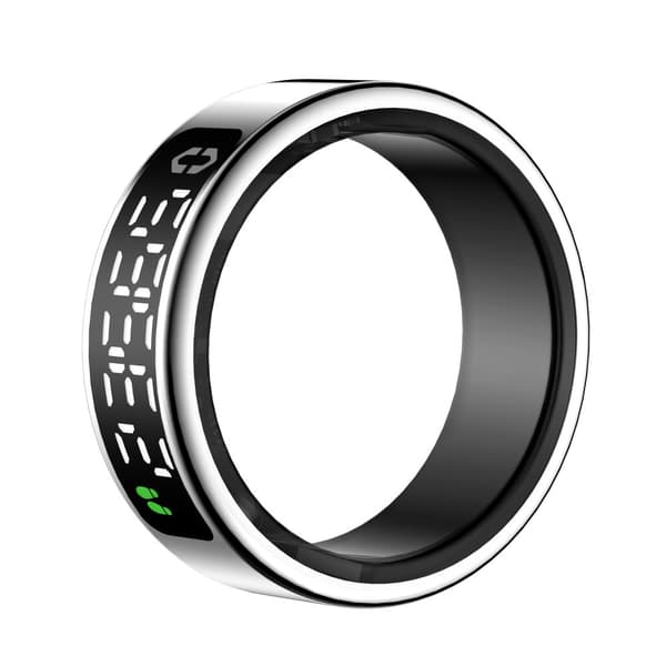 INF Smart ring med hälsoövervakningsfunktion Silver 11