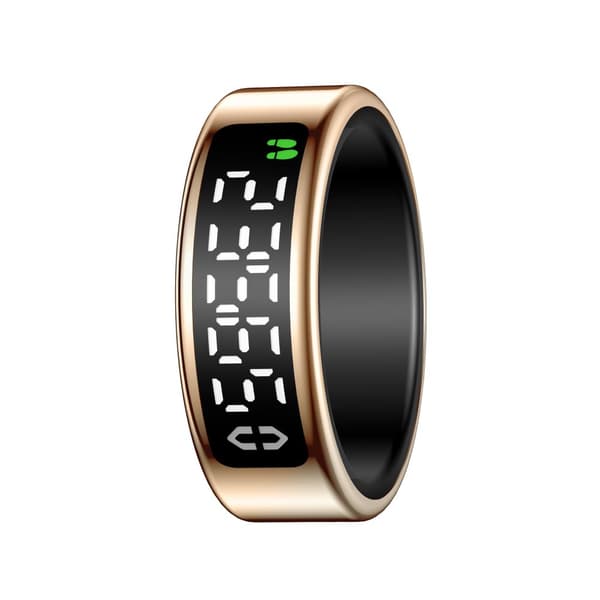INF Smart ring med hälsoövervakningsfunktion Rose guld 9