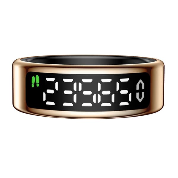INF Smart ring med hälsoövervakningsfunktion Rose guld 9