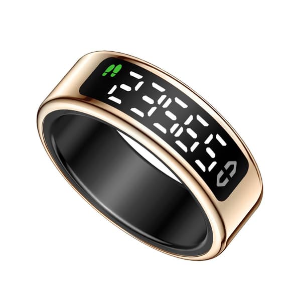 INF Smart ring med hälsoövervakningsfunktion Rose guld 9