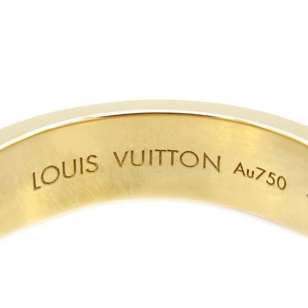Pre-owned Louis Vuitton 18K Yellow Gold Empreinte Ring Gold