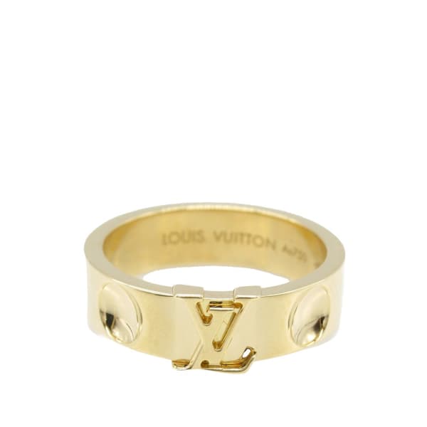 Pre-owned Louis Vuitton 18K Yellow Gold Empreinte Ring Gold