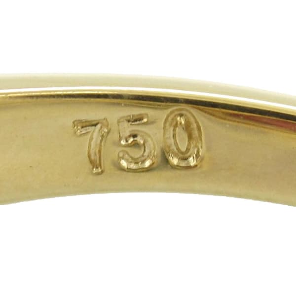 Pre-owned Tiffany 18K Yellow Gold Garnet Heart Ring Gold