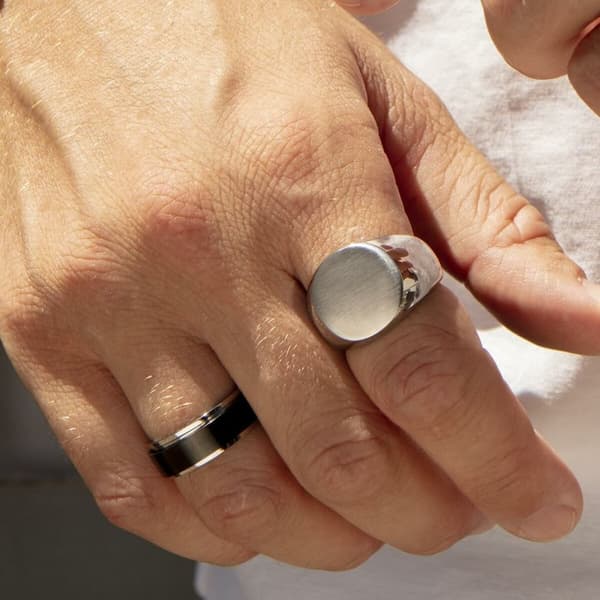 Ring til mænd Lotus LS2399-3/122 Sølvfarvet