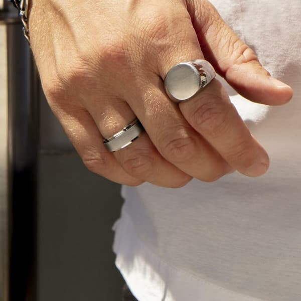 Herr ring Lotus LS2395-3/120 Silvrig