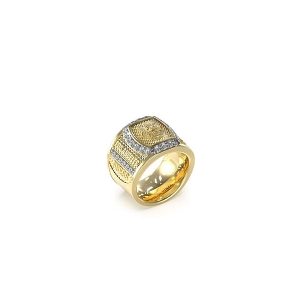 Miesten sormus Guess JUMR05007JWYG64 Kullattu