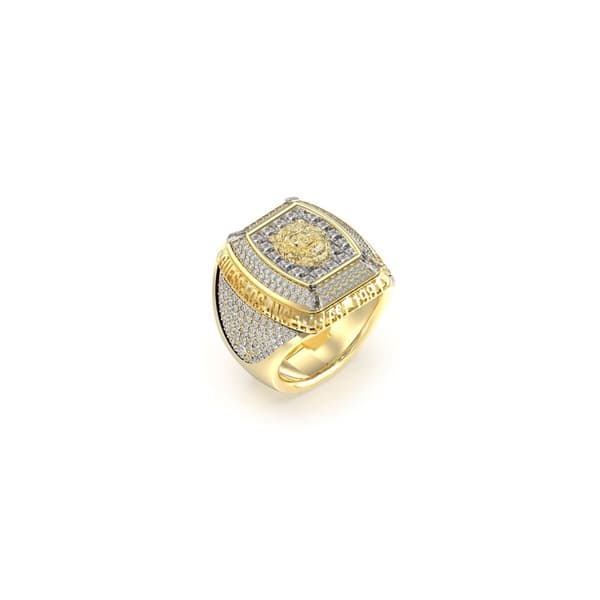 Miesten sormus Guess JUMR05002JWYG62 Kullattu