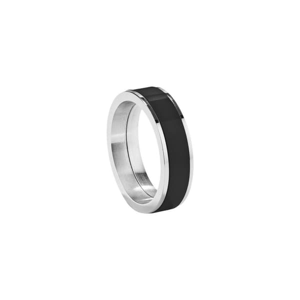 Herr ring Radiant RH000022-24 Silvrig Svart 24