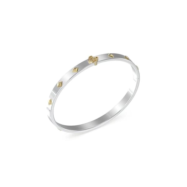 Naisten sormus Guess JUBB03289JWRHYGS Hopeinen