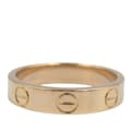 Miniatyrbilde 1 av 5: Pre-owned Cartier 18K Rose Gold Small Love Ring Pink