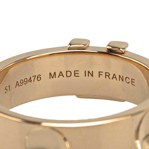 Pre-owned Louis Vuitton 18K Yellow Gold Empreinte Ring Gold