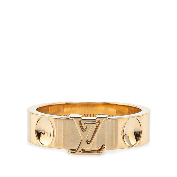 Pre-owned Louis Vuitton 18K Yellow Gold Empreinte Ring Gold