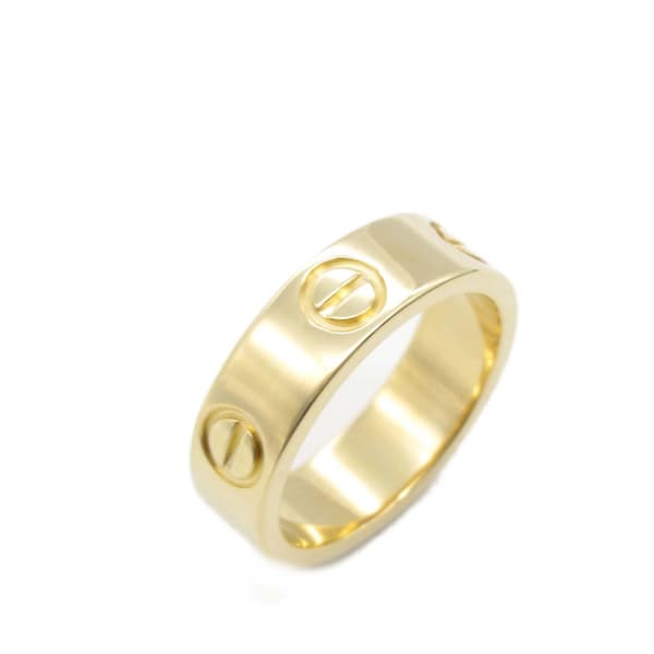 Pre-owned Cartier 18K Yellow Gold Classic Love Ring Gold