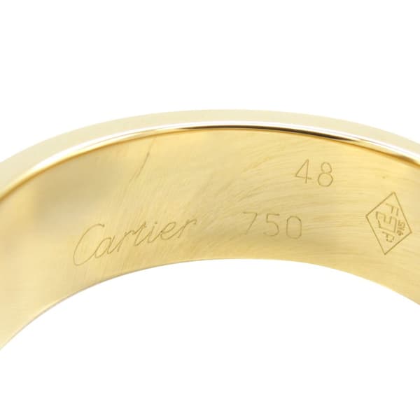 Pre-owned Cartier 18K Yellow Gold Classic Love Ring Gold
