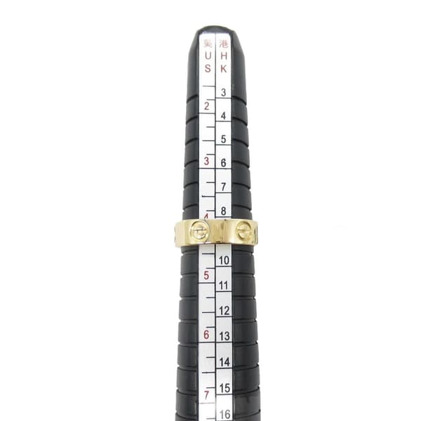 Pre-owned Cartier 18K Yellow Gold Classic Love Ring Gold