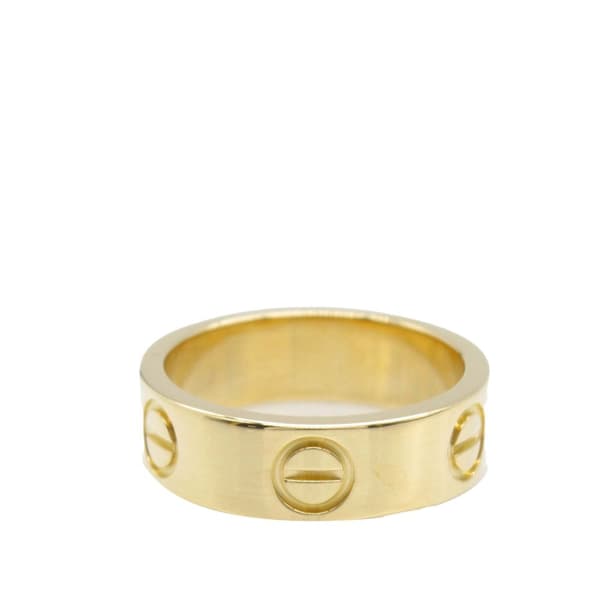Pre-owned Cartier 18K Yellow Gold Classic Love Ring Gold