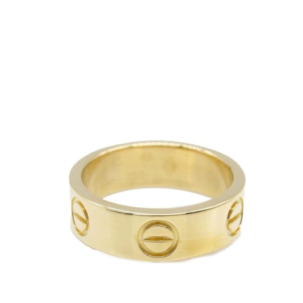 Pre-owned Cartier 18K Yellow Gold Classic Love Ring Gold
