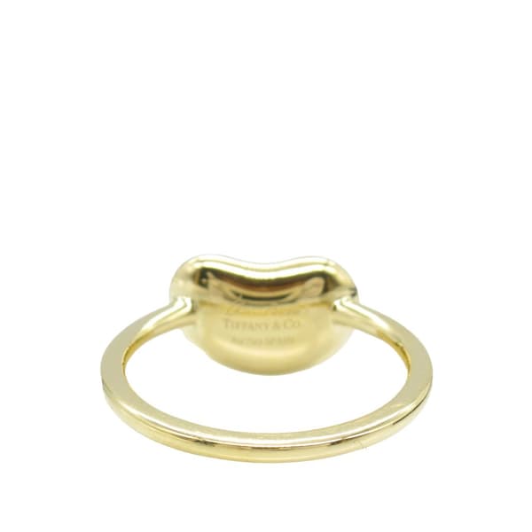 Pre-owned Tiffany 18K Yellow Gold Elsa Peretti Bean Ring Gold