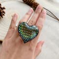Miniatyrbilde 1 av 2: Agélii Fashion - Large heart-shaped ring in several colors