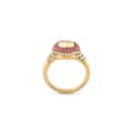 Miniatyrbillede 3 af 4: Ring til kvinder Guess JUBR05009JWYGPK56 Gylden 16