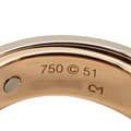 Miniatyrbild 5 av 5: Pre-owned Cartier 18K White and Rose Gold Astro Secret Love Ring Silver
