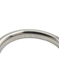 Miniatyrbild 4 av 4: Pre-owned Tiffany Platinum Elsa Peretti Curved Wedding Band Ring Silver