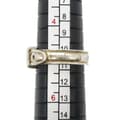 Miniatyrbild 5 av 7: Pre-owned Hermès Sterling Silver Ceinture Buckle Ring Silver