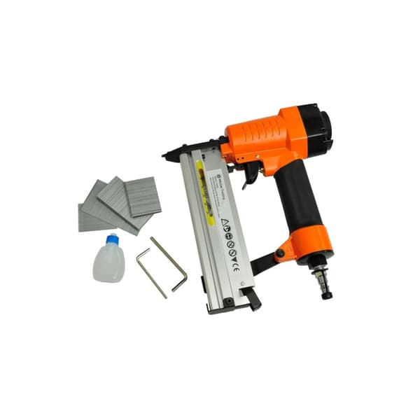 vidaXL Pneumatisk luftdrevet spikerpistol 2-i-1