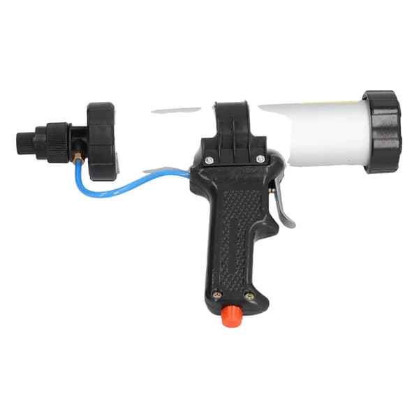 Pneumatisk Dækmaskine, 310 ml Kapacitet, Lufttryksregulator, Ergonomisk Design,Rød