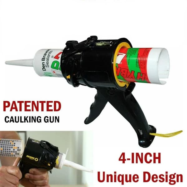Siliconfogpistol, droppfri funktion, ergonomisk design,standard