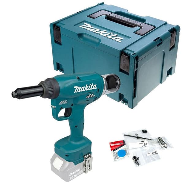 18V nitare (utan laddare eller batteri) i MAKPAC 3 fodral - MAKITA - DRV250ZJ