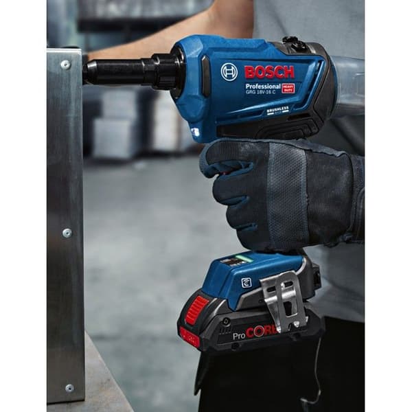 18V GRG 18V-16C Professionell nitare + 2 4Ah batterier + snabbladdare + L-BOXX box - BOSCH - 06019K5001