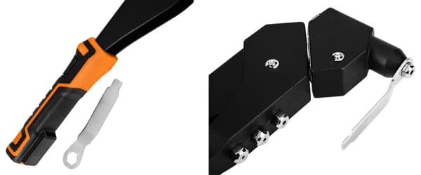 Nitter til stål- og aluminiumsnitter 2,4/3,2/4,0/4,8 mm, multiposition