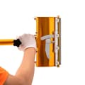 Miniatyrbillede 4 af 5: Gipsplade Flad Finishingsboks, Justerbar Håndtaglængde, Præcisionsskrabningsvinkel, Holdbar Aluminiumskonstruktion