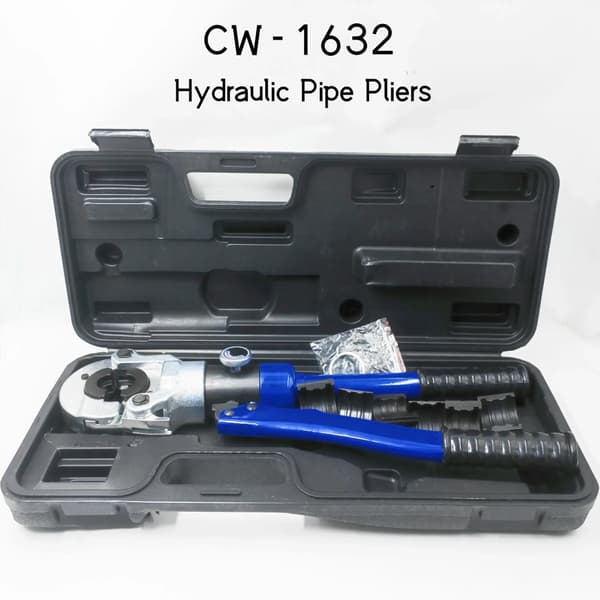 Hydraulisk Pex-rörpressverktyg, 10 ton kraft, 16-32 mm slagområde, hållbar stålkonstruktion