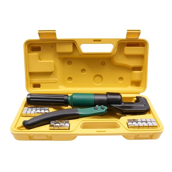 Hydraulisk Crimping Værktøj, 60KN Crimping Kraft, 8 Sæt Af Døds,Gul