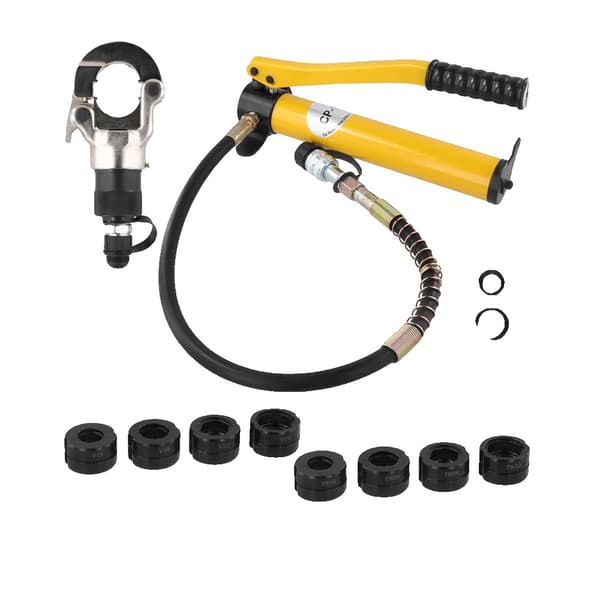 Podofo Hydraulisk, 8 Ton Tryckkraft, 360° Rotation,Krämp tång