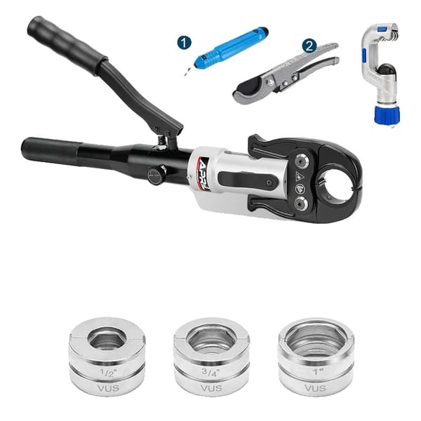 Hydraulisk Pex-rörpressverktyg, V12 till V28mm, U16 till U32mm, TH16 till TH32mm,VUS formar