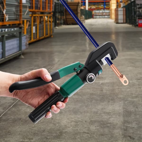 Håndbetjent hydraulisk klemmetang, 60KN klemmetryk, alsidig til forskellige rør, ergonomisk design