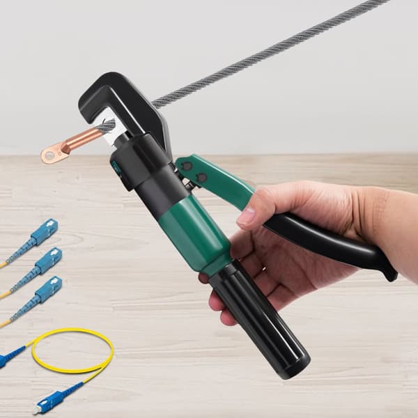 Håndbetjent hydraulisk klemmetang, 60KN klemmetryk, alsidig til forskellige rør, ergonomisk design