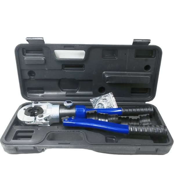 Hydraulisk Pex-rørklemmetang, 10 tons kraft, 16-32 mm slagområde, holdbar stålkonstruktion
