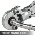 Miniatyrbild 4 av 4: Hydraulisk rörpressverktyg, 6 ton presskraft, 360° svängbart huvud,U16-32 TH16-32