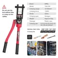 Pikkukuva 2 / 2: Hydraulinen puristustyökalu, puristusalue 10-300mm², kupari-alumiini terminaalipuristus, Fédération de russie, YQK-300