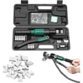 Miniatyrbillede 4 af 4: Hydrauliske Crimping Tænger, 10T Maksimalt Tryk, 12 mm Maksimal Slaglængde