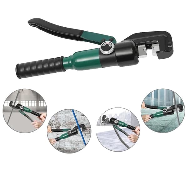 Hydrauliske Crimping Tænger, 10T Maksimalt Tryk, 12 mm Maksimal Slaglængde